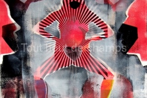 monotypes sur papier